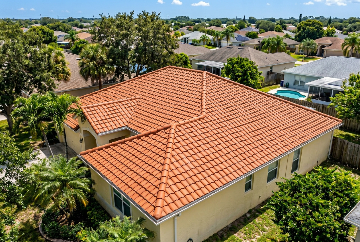 Roof after Crestline replacement